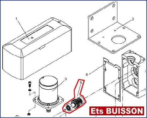 BENINCA DU.45E24 - Engrenage N°5 Ref. 9686012